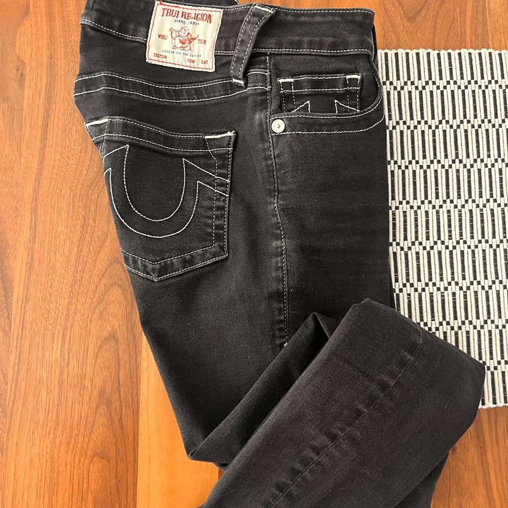 True Religion skinny black denim
